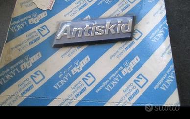 Targhette Scritte ANTISKID Fiat Uno Turbo