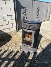 Stufa a pellet Edilkamin 11 kw canalizzata