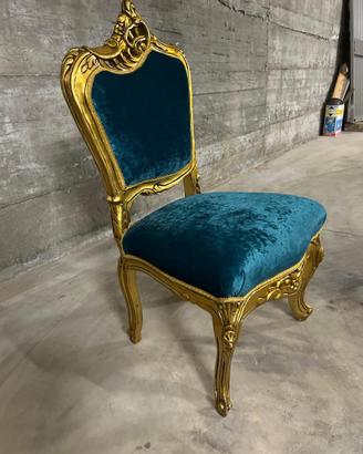 Poltrona antica barocco