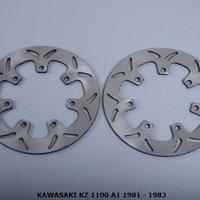 Dischi freno anteriori KAWASAKI KZ 1100 A1 1981 83