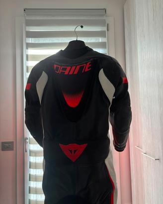 tuta dainese+stivali alpinestars+paraschiena 