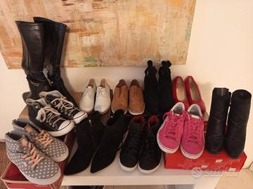 set scarpe donna nuove e usate