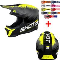 CASCO MOTO CROSS ENDURO SHOT BAMBINO +