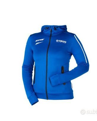 Yamaha Felpa con cappuccio Paddock Blue donna
