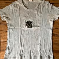 Maglietta tshirt tee Momix azzurra tg L