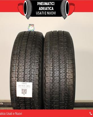 2 Gomme 215 70 R 15C Taurus al 83% SPED GRATIS