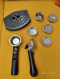 Set DeLonghi braccetti, filtri e raccogli caffè