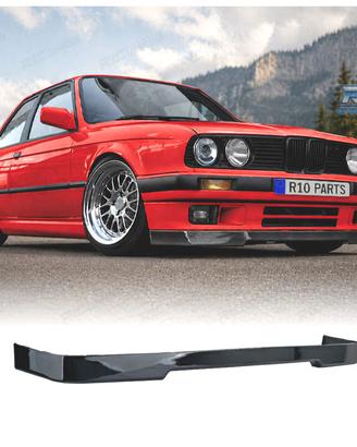 SPOILER LABBRO ANTERIORE BMW E30 87-94 NERO LUCIDO