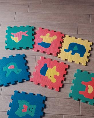 tappeto bambini puzzle