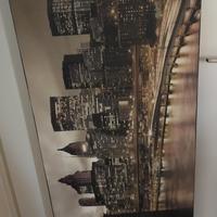 canvas veduta New York 140x50