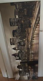 canvas veduta New York 140x50