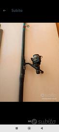 Canna da pesca con mulinello 