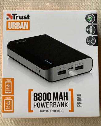 Caricabatterie portatile marca Trust Urban 8800 mA