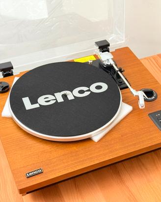 Lenco LS-55WA Giradischi Legno Bluetooth USB