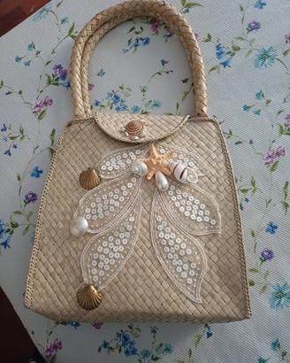 borsa in paglia