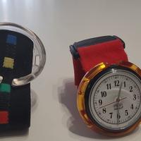 Orologio Pop Swatch anni 90 con due cinturini