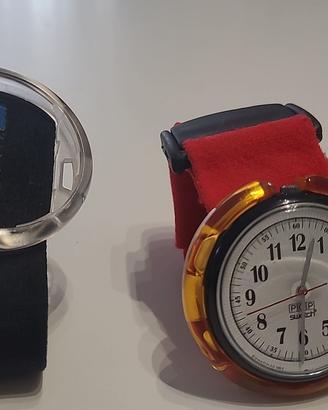 Orologio Pop Swatch anni 90 con due cinturini