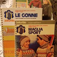 18 volumi cucito "JOLLY FILO" Orig. anni 70