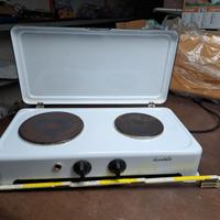 PIANO COTTURA ELETTRICO A 2 PIASTRE