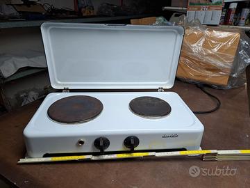 PIANO COTTURA ELETTRICO A 2 PIASTRE