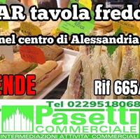 In zona centro storico di Alessandria BAR T FREDDA
