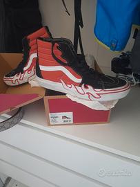 Scarpe N° 41  VANS SK8 HI-FLAME  