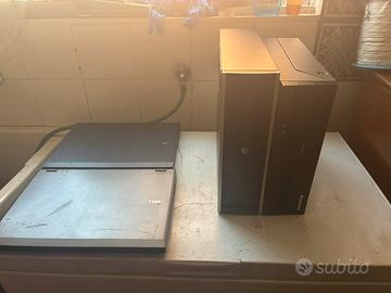 Quattro computer( 2 fissi e 2 portatili)