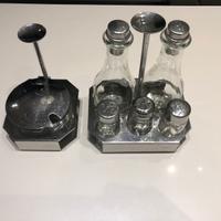Oliera sale pepe formaggera accio inox made Italy