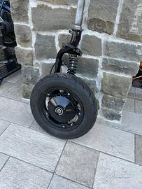 Forcella nera Vespa Hp