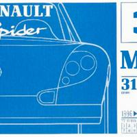 Libro officina riparazioni per RENAULT SPIDER 1996