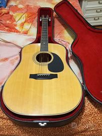 Chitarra acustica vintage MORRIS W-615 Anno 1983 M