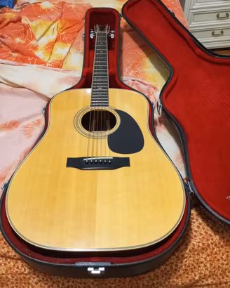 Chitarra acustica vintage MORRIS W-615 Anno 1983 M