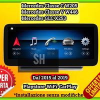 Monitor Carplay android Mercedes C - GLC - V