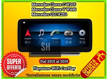 Monitor Carplay android Mercedes C - GLC - V