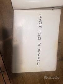 Manuale Tavole Pezzi di ricambio Moto Guzzi Airone