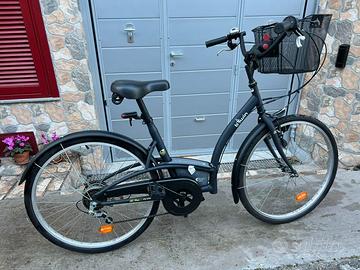 Bicicletta BTWIN nera come nuova Uomo-Donna