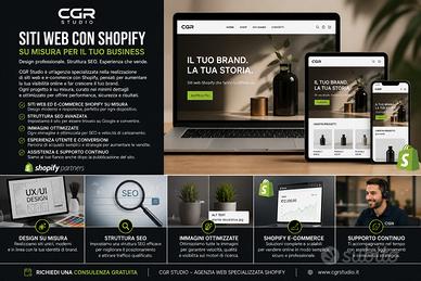 CGR Studio | Creazione Siti Web Shopify e SEO COPY