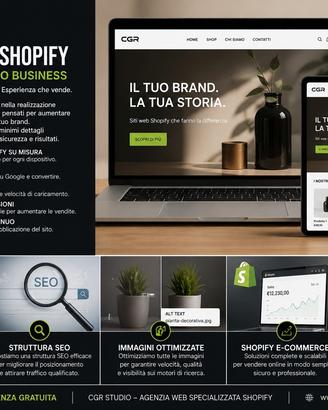 CGR Studio | Creazione Siti Web Shopify e SEO COPY