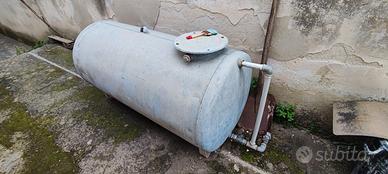 Cisterna in ferro zincato