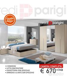 Camera da letto moderna PRONTA CONSEGNA -Promo