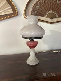 Lampada vintage opallina