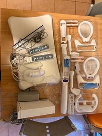 Wii+balance board+accessori con gioco
