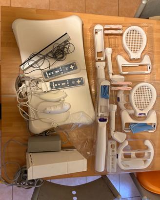 Wii+balance board+accessori con gioco