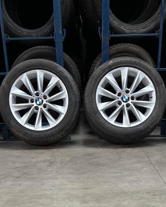4 CERCHI CON GOMME 18 POLLICI ORIGINALE PER BMW X3