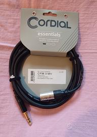 Cavo Bilanciato XLR Maschio/Jack TRS