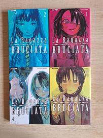 Manga - La ragazza bruciata  1 - 2- 3 - 4