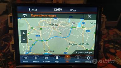 autoradio navigatore Jeep Compass 8.4