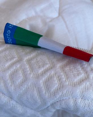 Coprimaterasso antiacaro/antiallergico con cernier
