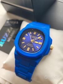Orologio Ruzza Watch Blu Oro nuovo full