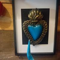 quadro con sacro cuore